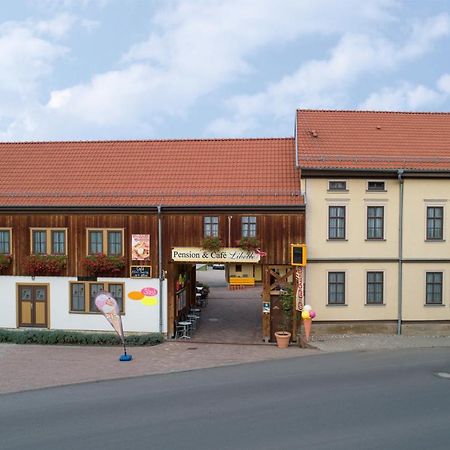 Pension-Cafe-Libelle Elxleben bei Arnstadt Екстериор снимка