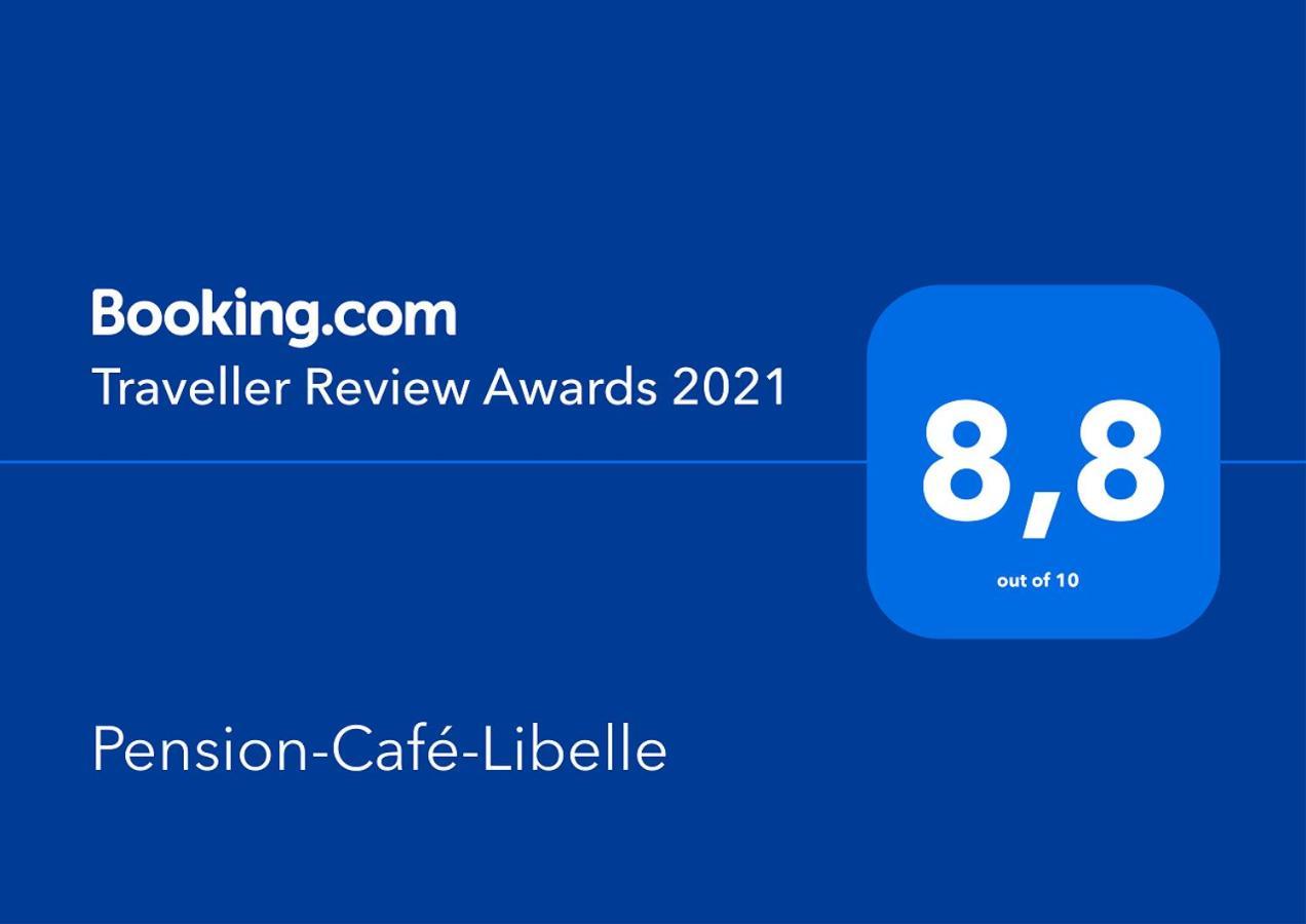 Pension-Cafe-Libelle Elxleben bei Arnstadt Екстериор снимка