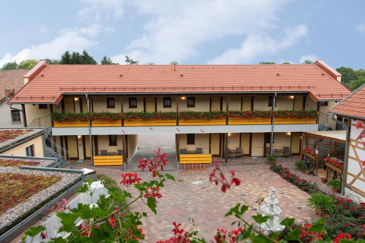 Pension-Cafe-Libelle Elxleben bei Arnstadt Екстериор снимка